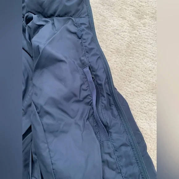 The North Face Women’s Small Navy Blue Gotham Il Hooded 550 Down Puffer Jacket - Picture 9 of 14